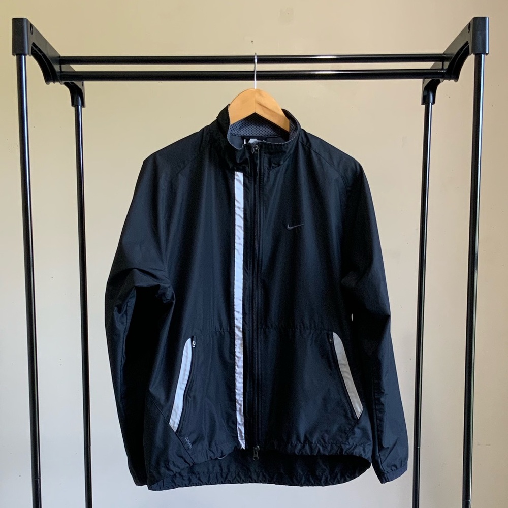 Nike Men’s (M) Black Windbreaker